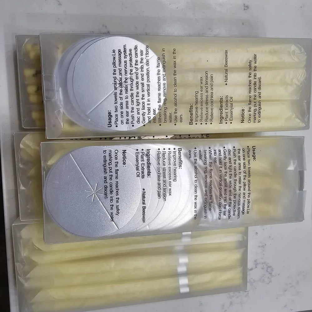 Natural Ear Candles - Cream